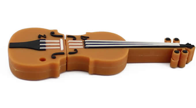   Violin Shaped  Usb Flash Drive