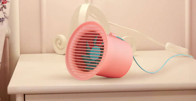 Electric USB Table Desktop Personal Small Fan