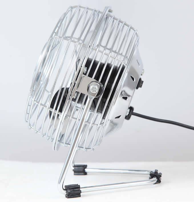 Metal USB Table Desk Personal Fan  