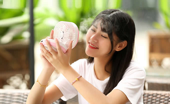 Portable Misting Personal Fan Humidifier