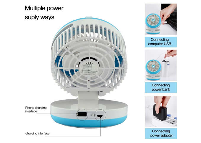 Portable Misting Personal Fan Humidifier