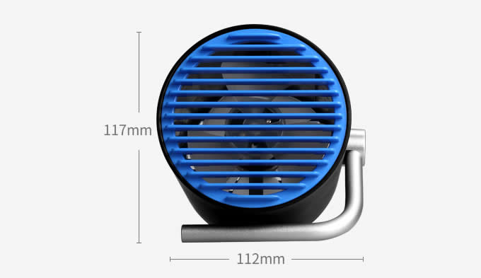 USB Powered Touch Control Desk Fan 