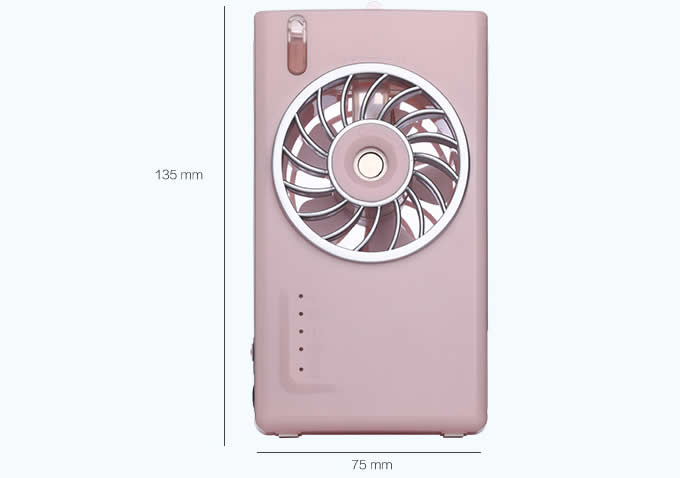 USB Rechargeable Portable Camera Misting Fan Humidifier