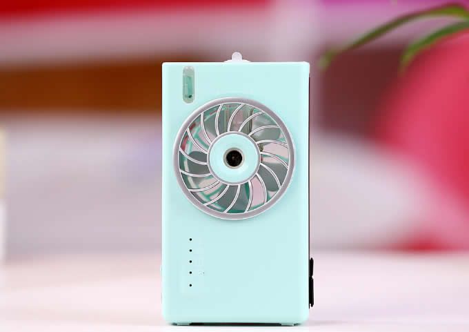 USB Rechargeable Portable Camera Misting Fan Humidifier