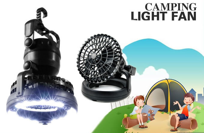 Camping Tent Light And  Fan