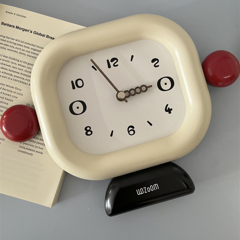 Minimalist Desktop Decoration Cartoon Clock