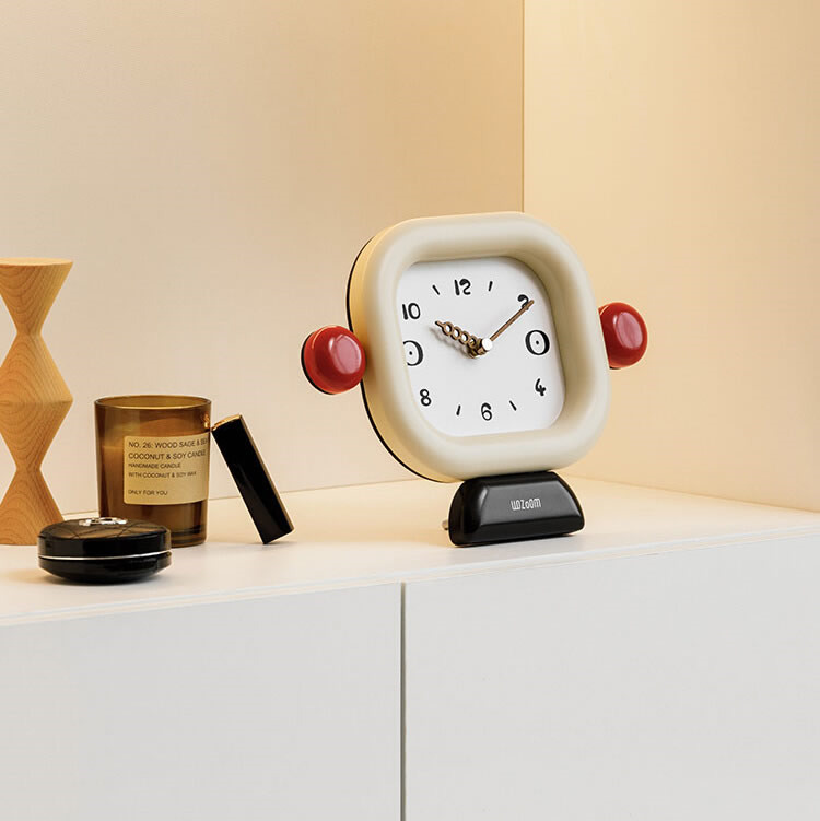 Minimalist Desktop Decoration Cartoon Clock