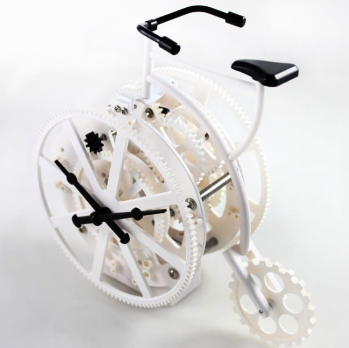 Bicycle Clock