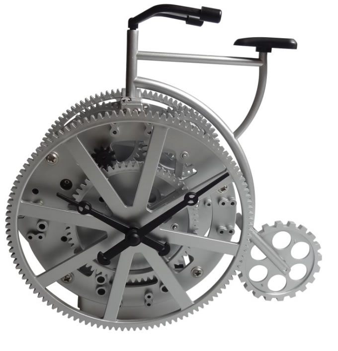 Bicycle Clock