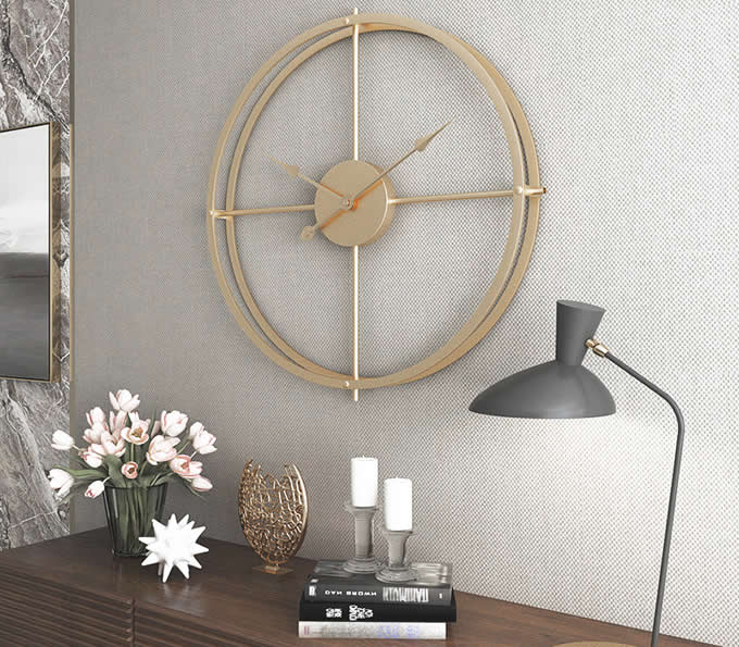 Bicycle Wheel Wall Clock