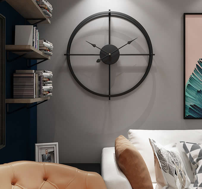 Bicycle Wheel Wall Clock