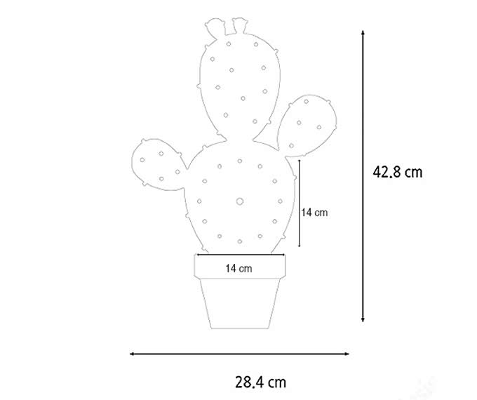 Cactus Wall Clock