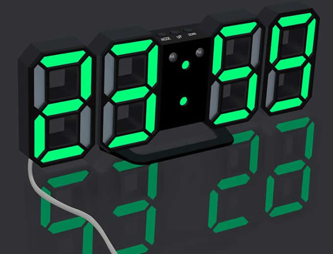 Electronic LED Digital Alarm Clock