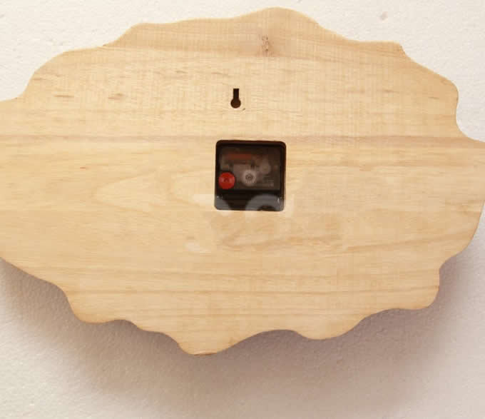 Handmade Modern  Wooden Wall Clock