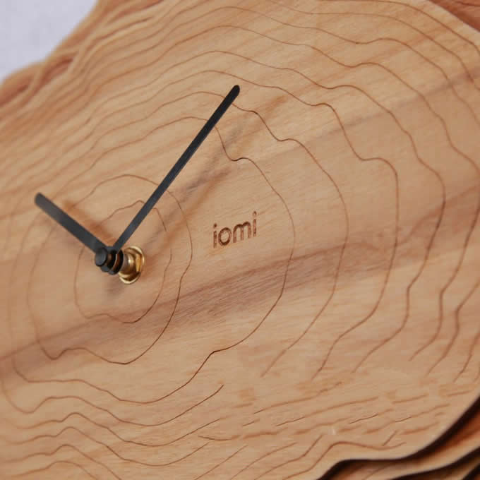 Handmade Modern  Wooden Wall Clock