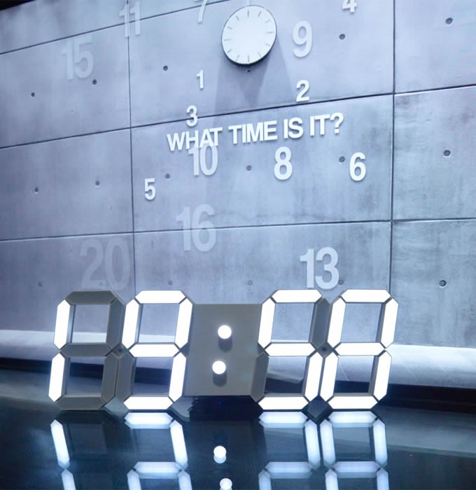 LED Digital  Wall  Clock 