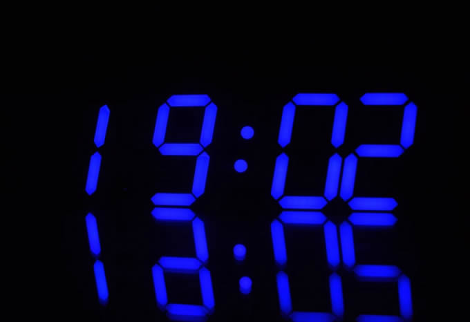 LED Digital  Wall  Clock 