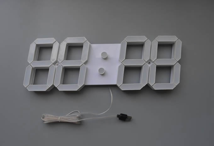 LED Digital  Wall  Clock 