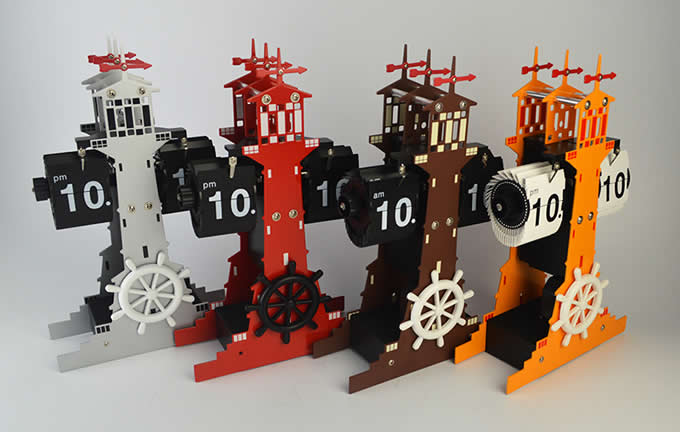   Lighthouse Flip Clock