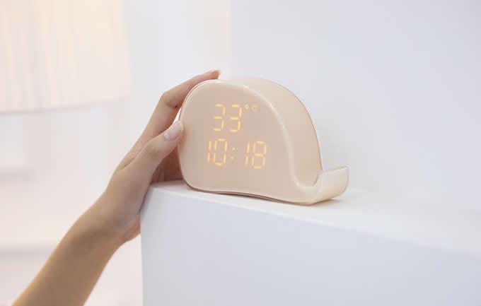 Magnetic Whale Alarm Clock