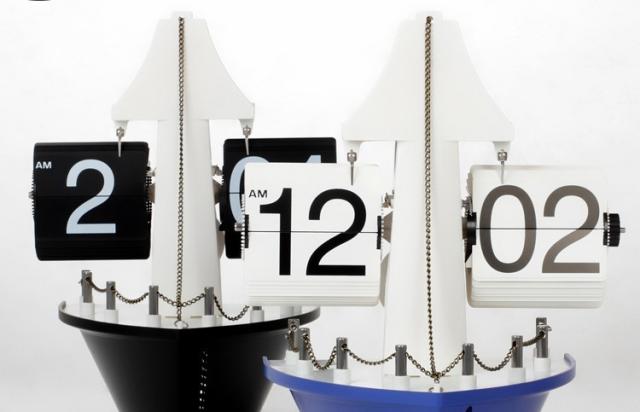 Sailboat Auto Flip Clock