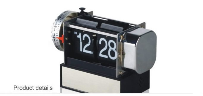 Small Mechanical Auto Flip Clock