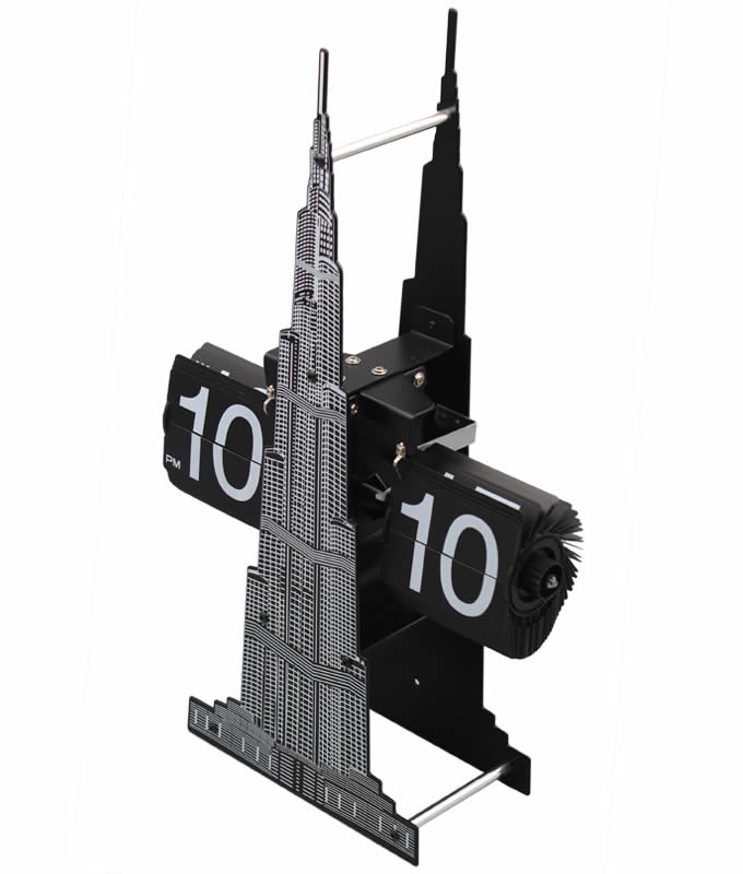 khalifa Tower Auto Flip Clock