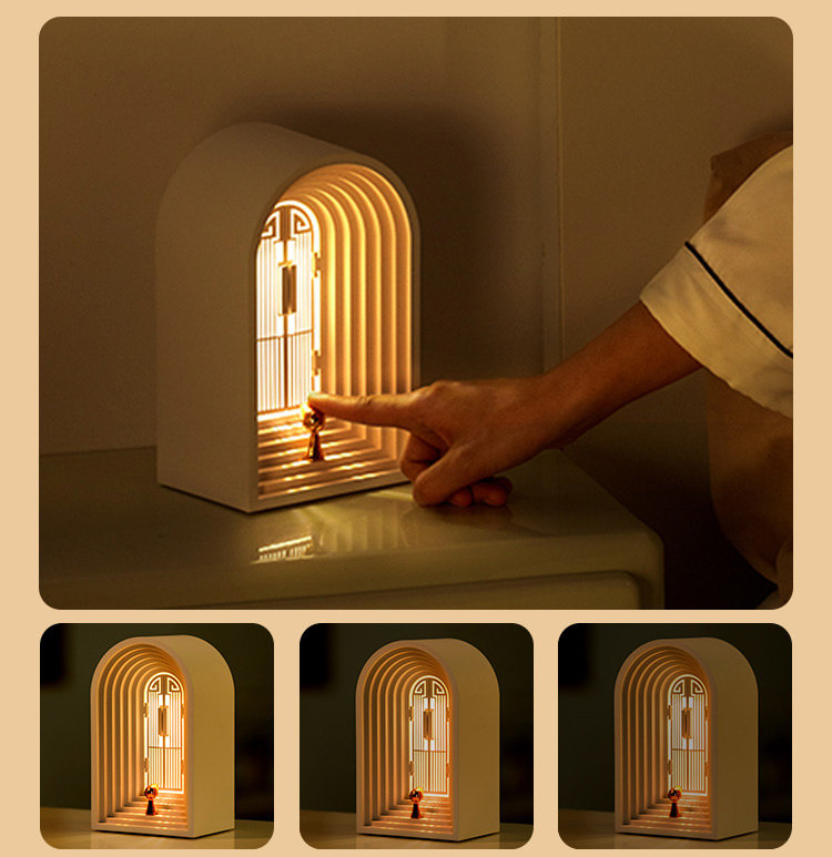 Exquisite Future Door Night Light With Speaker Function