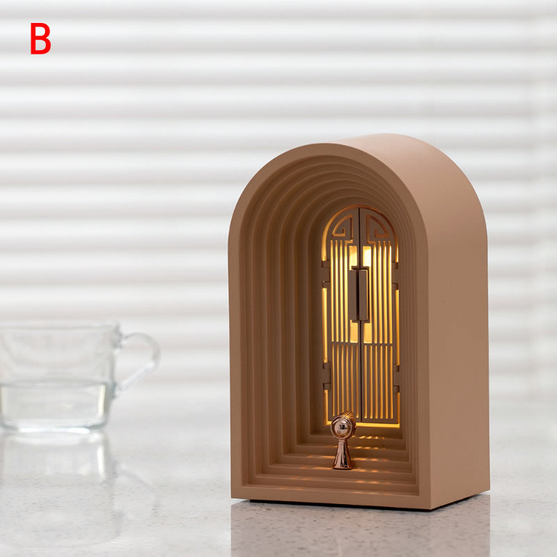 Exquisite Future Door Night Light With Speaker Function