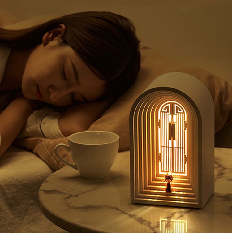 Exquisite Future Door Night Light With Speaker Function