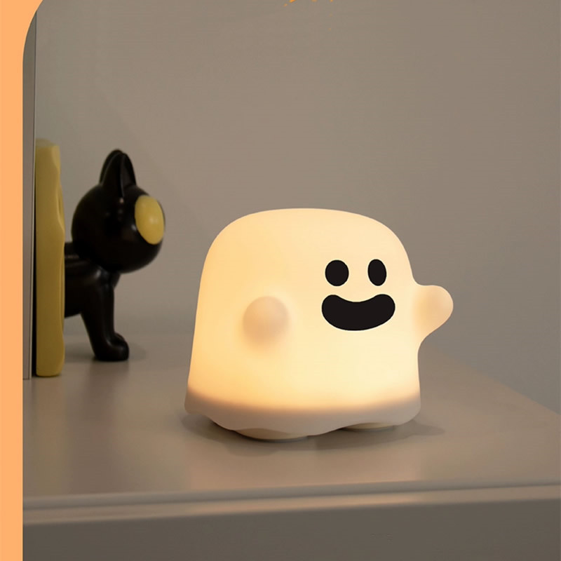 Funny Ghost Night Light, Halloween Holiday Gift Decoration