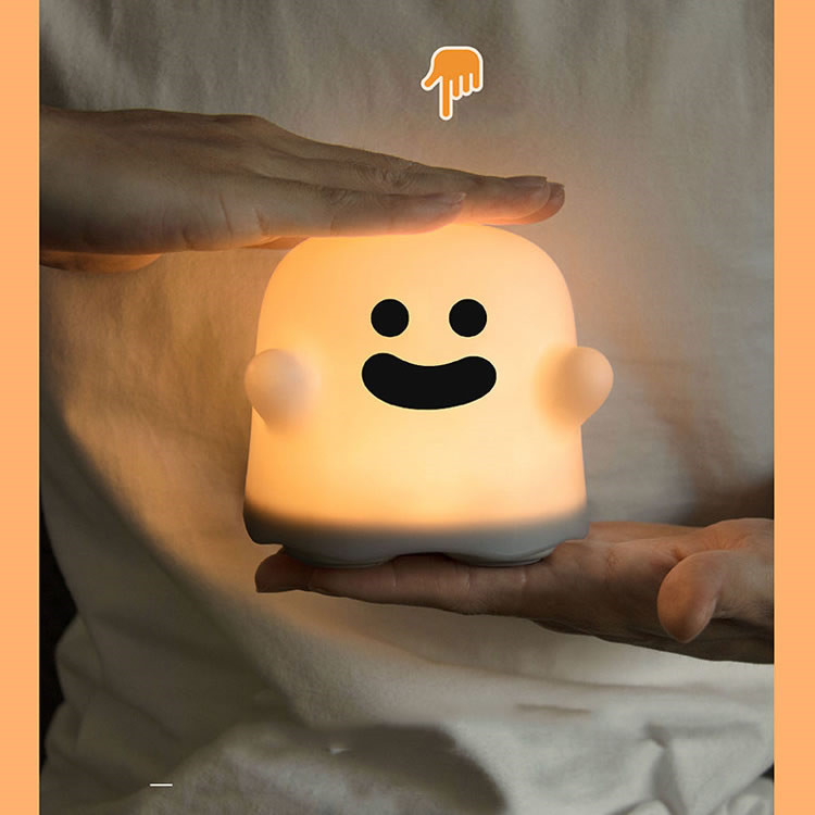 Funny Ghost Night Light, Halloween Holiday Gift Decoration