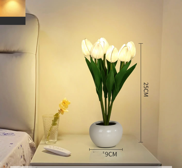 Tulip Night Light, Bedside Decorative Lamp