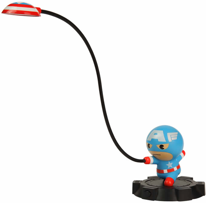 Cartoon  USB Rechargeable Tansform Freak LED Table Lamp