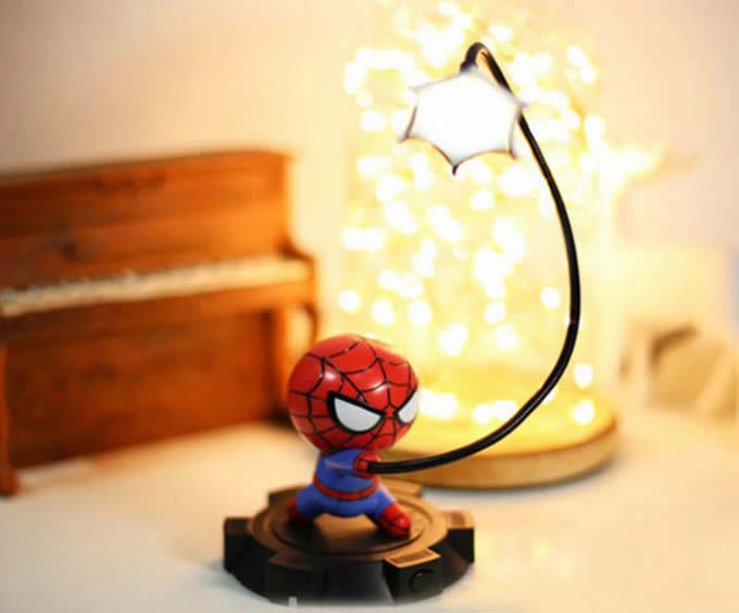 Cartoon  USB Rechargeable Tansform Freak LED Table Lamp