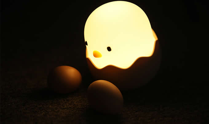   Chicken Night Light Bedside Headlight Lamp