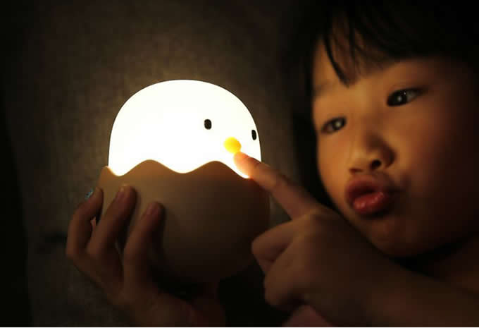   Chicken Night Light Bedside Headlight Lamp