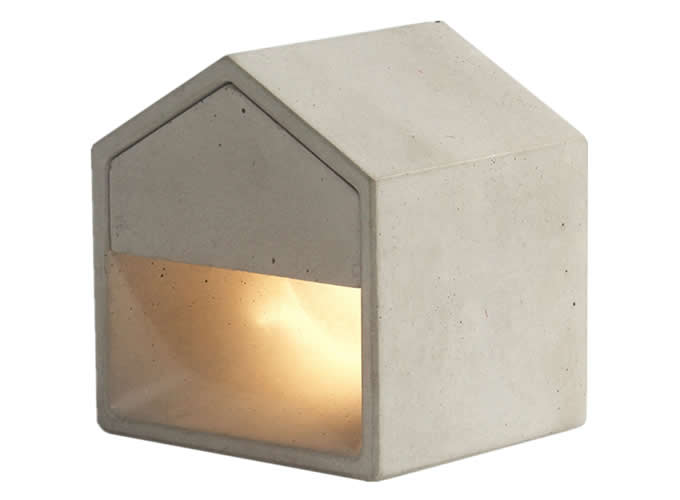   Concrete Finish USB Cement Table lamp 