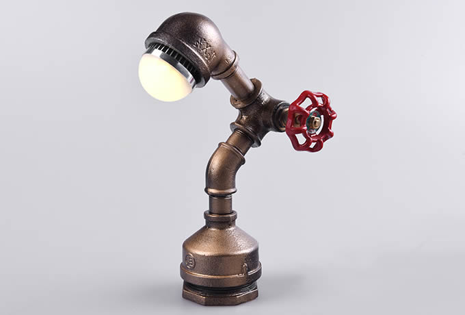 Creative Handmade Metal Table Lamp