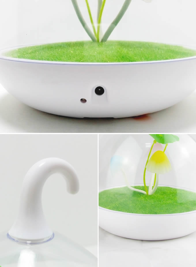 Creative Rechargeable Mushroom LED Night Light 