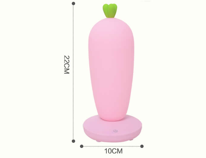 Cute Carrot Rechargeable Night Light