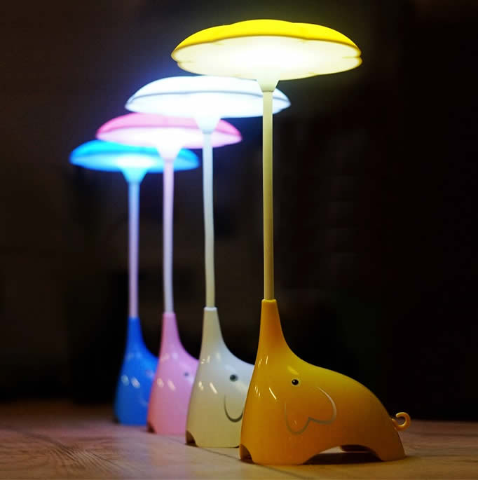 Elephant  Rechargeable Eye-Care LED Desk Lamp 