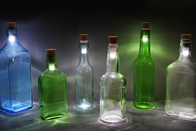  Glowing Led Bottle Cap Lamp