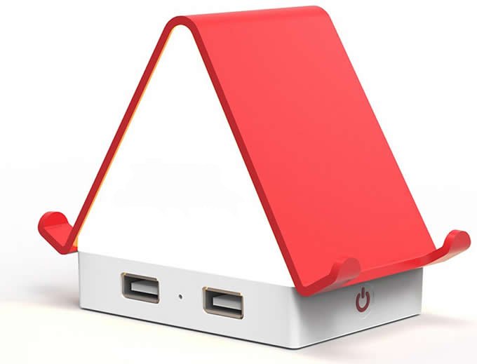 House Shaped USB Hub Night Light 