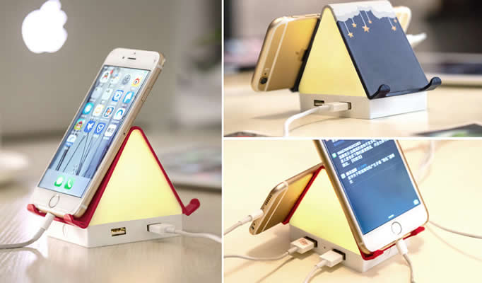 House Shaped USB Hub Night Light 