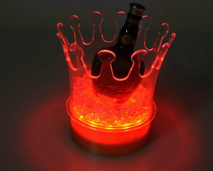 LED Color Changing Flashing  Ice Bucket