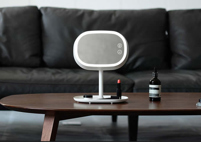   LED Lighted Makeup Mirror Table Lamp