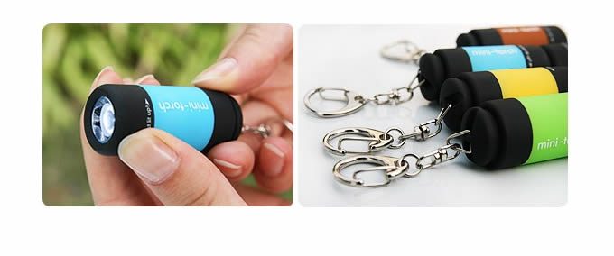 Mini USB Rechargeable LED Flashlight