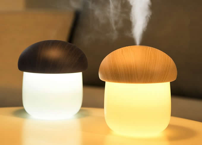 Mushroom Shaped Night Light Humidifier 