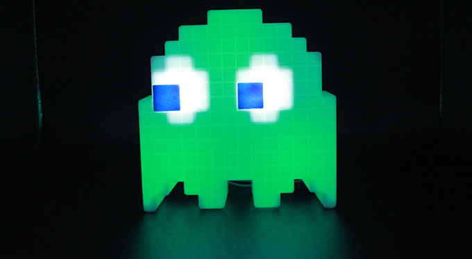 Pac Man Ghost Light USB Powered Multi-colored Lamp